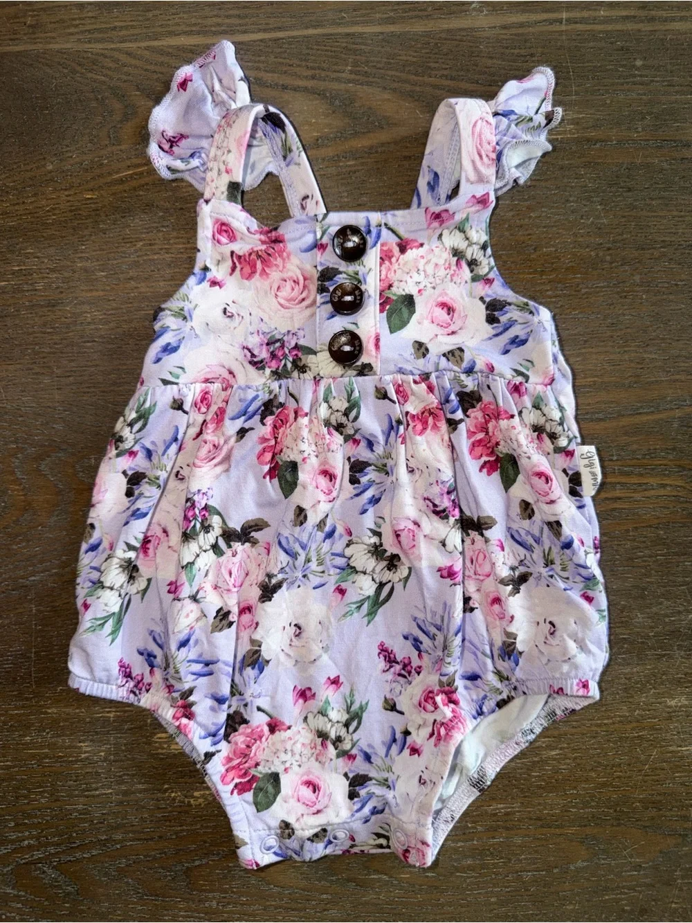 Baby Girl 8 Piece Posh Peanut / Birdie Bean / Gigi and Max Bamboo Lot